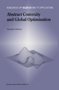Produktbild: Abstract Convexity and Global Optimization