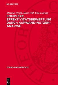 Produktbild: Komplexe Effektivit&auml;tsbewertung durch Aufwand-Nutzen-Analyse