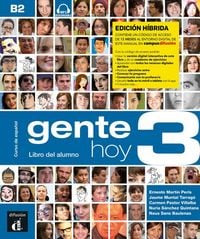 Produktbild: Gente hoy 3 - Edicion hibrida - Libro del alumno + audio MP3