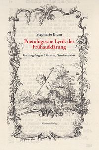 Produktbild: Poetologische Lyrik der Fr&uuml;haufkl&auml;rung