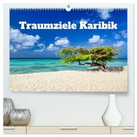 Produktbild: Traumziele Karibik (hochwertiger Premium Wandkalender 2026 DIN A2 quer), Kunstdruck in Hochglanz