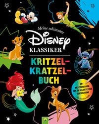 Produktbild: Meine sch&ouml;nsten Disney Klassiker Kritzel-Kratzel-Buch