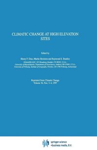 Produktbild: Climatic Change at High Elevation Sites