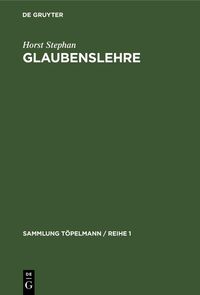 Produktbild: Glaubenslehre