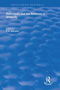 Produktbild: Philosophy and the Sciences in Antiquity