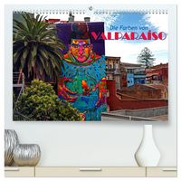 Produktbild: Die Farben von Valpara&iacute;so (hochwertiger Premium Wandkalender 2027 DIN A2 quer), Kunstdruck in Hochglanz
