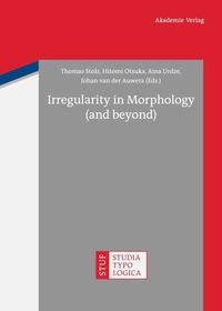 Produktbild: Irregularity in Morphology (and beyond)