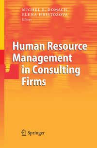 Produktbild: Human Resource Management in Consulting Firms