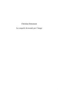 Produktbild: Christian dotremont - la conquete du mon
