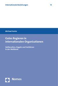 Produktbild: Gutes Regieren in internationalen Organisationen