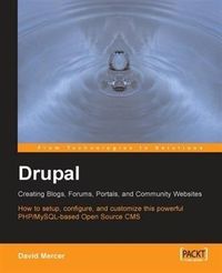 Produktbild: Drupal: Creating Blogs, Forums, Portals, and Community Websites