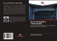 Produktbild: De la formalit&eacute; &agrave; l'informalit&eacute;