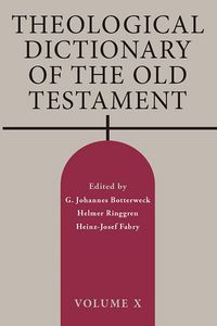 Produktbild: Theological Dictionary of the Old Testament, Volume X