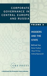 Produktbild: Corporate Governance in Central Europe and Russia