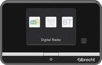 Produktbild: Albrecht DR 521 Tischradio DAB+, UKW AUX, Bluetooth&reg;, DAB+, UKW Inkl. Fernbedienung, Weckfunktion Schwarz