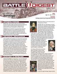 Produktbild: Battle Digest: Saratoga
