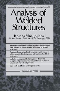 Produktbild: Analysis of Welded Structures