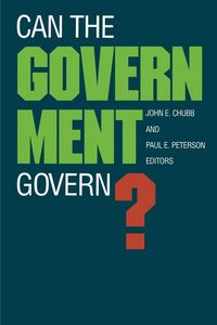 Produktbild: Can the Government Govern?