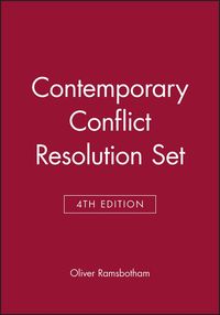 Produktbild: Ramsbotham, O: Contemporary Conflict Resolution, 4e Set