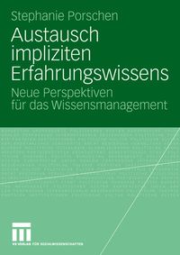 Produktbild: Austausch impliziten Erfahrungswissens