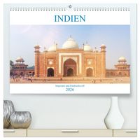 Produktbild: Indien - Imposant und Eindrucksvoll (hochwertiger Premium Wandkalender 2026 DIN A2 quer), Kunstdruck in Hochglanz