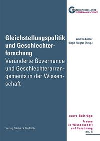 Produktbild: Gleichstellungspolitik und Geschlechterforschung