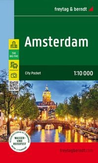 Produktbild: Amsterdam, Stadtplan 1:10.000, freytag & berndt