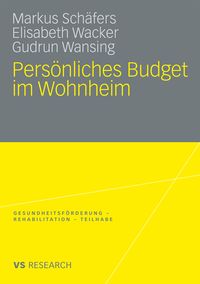 Bild vom Artikel Persönliches Budget im Wohnheim vom Autor Markus Schäfers