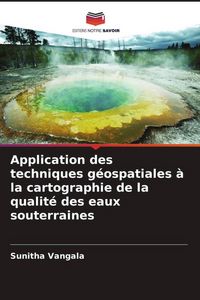 Produktbild: Application des techniques g&eacute;ospatiales &agrave; la cartographie de la qualit&eacute; des eaux souterraines