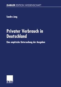 Produktbild: Privater Verbrauch in Deutschland