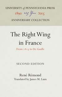 Produktbild: The Right Wing in France