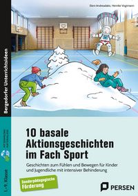 Produktbild: 10 basale Aktionsgeschichten im Fach Sport