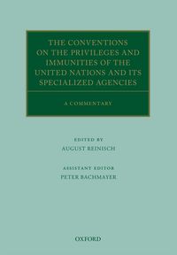 Produktbild: The Conventions on the Privileges and Immunities of the United Nations and its Specialized Agencies
