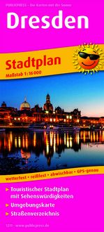 Produktbild: Dresden Stadtplan 1:16 000