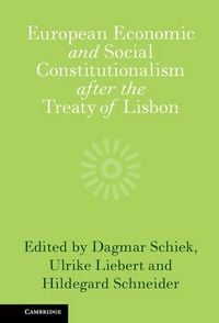 Produktbild: European Economic and Social Constitutionalism after the Treaty of Lisbon