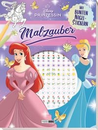 Produktbild: Disney Prinzessin: Malzauber - Mit bunten Nagelstickern!
