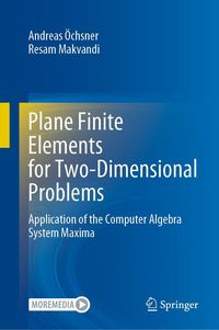 Produktbild: Plane Finite Elements for Two-Dimensional Problems