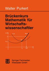 Produktbild: Br&uuml;ckenkurs Mathematik f&uuml;r Wirtschaftswissenschaftler