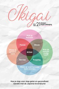 Produktbild: Ikigai: Hoe je stap voor stap geluk en gezondheid bereikt met de Japanse levenskunst - inclusief een 21-daagse Ikigai-uitdaging