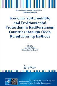 Produktbild: Economic Sustainability and Environmental Protection in Mediterranean Countries through Clean Manufacturing Methods