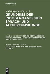 Produktbild: Griechisch, Italisch, Vulg&auml;rlatein, Keltisch
