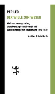 Produktbild: Der Wille zum Wesen