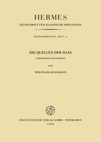 Produktbild: Die Quellen der "Ilias"