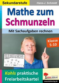 Produktbild: Mathe zum Schmunzeln / Sekundarstufe - Mit Sachaufgaben rechnen