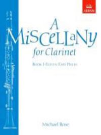 Produktbild: Miscellany for Clarinet, Book I