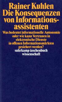 Produktbild: Die Konsequenzen von Informationsassistenten