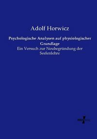 Produktbild: Psychologische Analysen auf physiologischer Grundlage