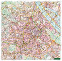 Produktbild: Wien, Stadtplan 1:20.000, Poster, Plano in Rolle