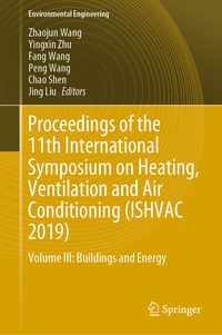 Produktbild: Proceedings of the 11th International Symposium on Heating, Ventilation and Air Conditioning (ISHVAC 2019)