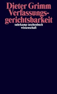 Produktbild: Verfassungsgerichtsbarkeit